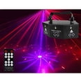 thumbnail image 2 of Luz de escenario de 9 agujeros, luz de escaneo DMX para , discoteca, vacaciones, Navidad Yuyangstore luz del escenario del partido, 2 of 8