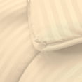 thumbnail image 4 of D.N.G. BEDDINGS 800 Thread Count 1 Piece Comforter, 100% Egyptian Cotton Cover, Damask Stripe, Twin/Twin XL Size, Ivory Color, 4 of 6