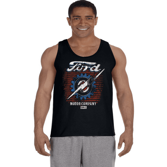 Mens Tank Tops Ford Motor Company Mens Shirts Sleeveless Muscle Tees