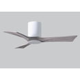 thumbnail image 3 of Matthews Fans - Irene-3HLK Three Blade Flush Mount Ceiling Fan with Integrated, 3 of 7