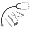 thumbnail image 1 of COMPUKAS Mini Stethoscope Decoration Mini Doctor Tools Alloy Toy 1 Set, 1 of 7