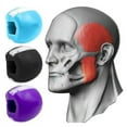 thumbnail image 1 of Silicone Masseter Chew Balls Facial Muscle Jaw and Neck Muscle Exercise Balls 3 Pack, 1 of 5