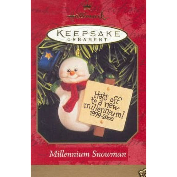 Hallmark Ornament: 1999 Millennium Snowman | QX8059