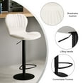 thumbnail image 5 of Zzistar 4Pcs Swivel Bar Chairs ,Adjustable Bar Stools Counter Height Bar Stools with High Backrest, 5 of 7