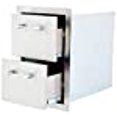 thumbnail image 2 of Lion Premium Grills L2374 Double Drawer, 22 by 15-Inch, 2 of 2