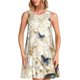 thumbnail image 1 of Fotbe Elegant Butterflies And Pearls Vestido de Verano sin Mangas para Mujer – Vestido Midi Línea A, Estilo Camiseta Floral, Vestido Playero Casual y Fluido, 1 of 7