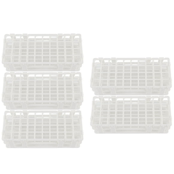 40-Hole Test Tube Rack, Test Tube Rack 5 Set Test Tube Holder For Scientific Experiments