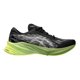 thumbnail image 2 of Tenis Asics Hombre Novablast 3 Running Negro Verde negro 25.5, 2 of 5