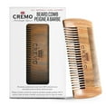 thumbnail image 3 of Cremo Dual-Sided Beard Comb | Static Free | Won't Pull Or Snag Facial Hair | 100% Sandalwood, 3 of 22