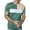 Green, variant on Men White T Shirt 3xl Short Sleeve Big and Tall Basic Active Tops Lightweight Solid Color Round Neck Summer Outdoor Basic Tops