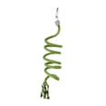 thumbnail image 2 of Percha de cuerda de pájaros 150 cm loro perca para espiral para cacatillas verde, 2 of 8