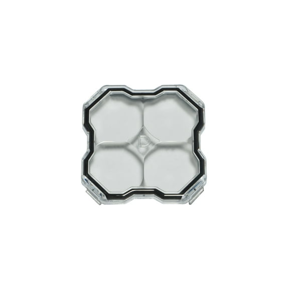 Diode Dynamics Stage Series LED Rock Light Lens (one), White Clear