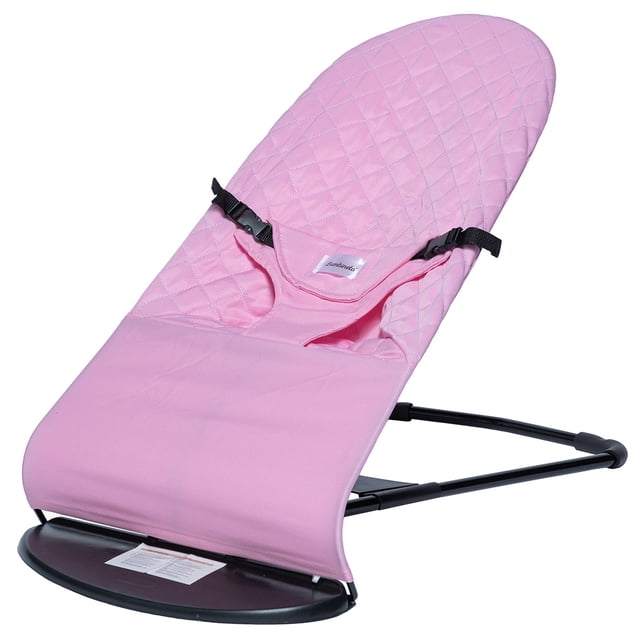 Silla Mecedora para Bebé Bambineto EUNOIA Rosa