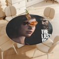 thumbnail image 4 of The Last of Us-theme Fitted Round Tablecloths Elastic Edged Table Covers Waterproof Table Cloth for Kitchen Holiday Party Tables Decor 120cm, 4 of 6