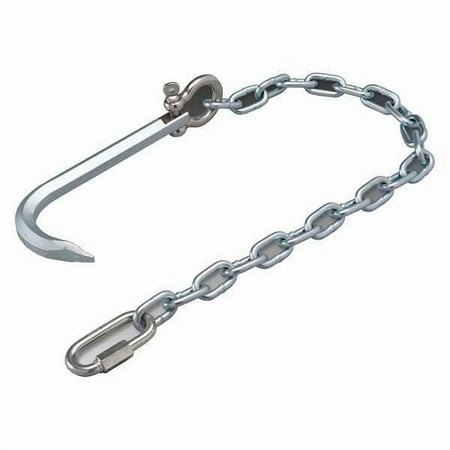 Allegro Industries Manhole Cover Hook,Steel,Slvr 9401-32