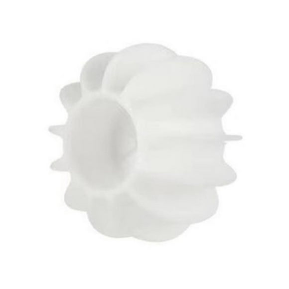 veasfak -Balle de Séchage, Boule de Séchage pour Vêtements, Facile à Utiliser, Douce, Réduit le Bouclage des Vêtements, Économisez Blanc P
