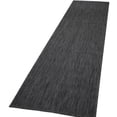 thumbnail image 4 of Solid Outdoor Rug for Patio or Balcony in Mottled Anthracite, 4 of 5