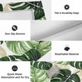 thumbnail image 5 of Palm Leaf Outdoor Rug 5x8 Ft, Non Slip Washable Area Rug, Tropical Plant Country Green Summer Patio Rugs Carpet Runner, Large Floor Mat for Indoor/Outdoor Deck Porch Camping, 5 of 8