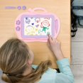 thumbnail image 3 of Magnetic Doodle Board Set: Erasable Drawing Board Painting Sketch Pad for Child, 3 of 4