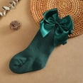 thumbnail image 6 of Baby Girls Knee High Socks Toddler Big Bow Breathable Dress Socks Little Girls Cotton Tube Stockings for Newborn Infant 0-3 Years (1/4/6/10 Pairs), 6 of 7