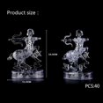 thumbnail image 3 of 3d Crystal Puzzle Jig-saw Clear Twelve 12 Constellation Astrolog Flash Led Light, 3 of 3