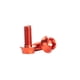 thumbnail image 1 of sweethay Tornillo de soporte para botella de agua de bicicleta de aleación de aluminio, 2 piezas, tornillos anodizados hexagonales de Color Bombillas para automóviles Naranja, 1 of 6