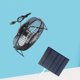 thumbnail image 3 of EeaseMX Ventilador solar USB silencioso con rotación de ángulo libre para escritorio, sistema de ventilación para gallineros y exteriores (3,5 W, 6 pulgadas), 3 of 7