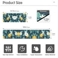 thumbnail image 3 of Yayeee Faucet Mat for Kitchen Sink 14.7" Diatomite Long Splash Guard Pad, Lemon Leaves, 2 Pack, 3 of 7