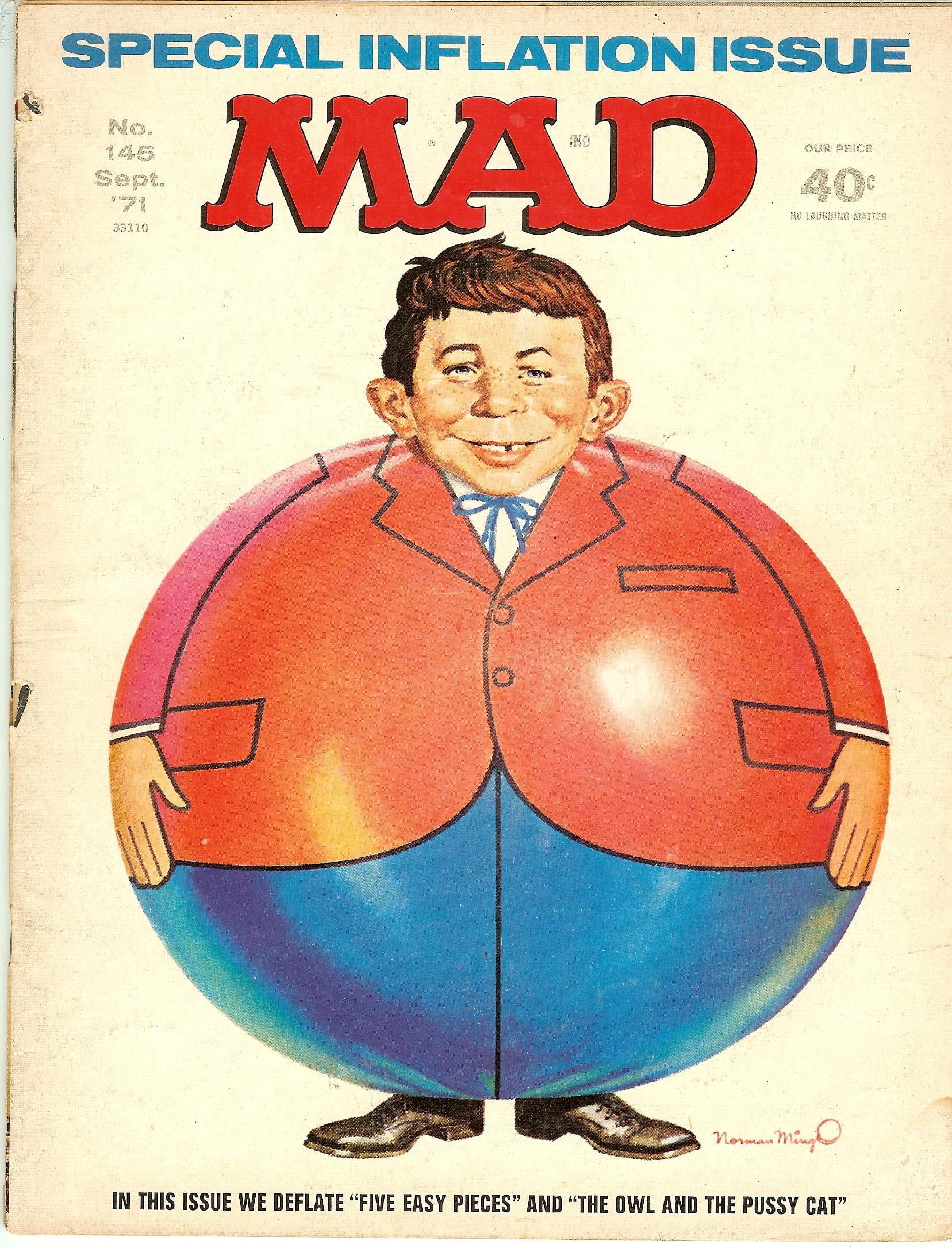 MAD Magazine #145 Sept 1971