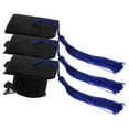 thumbnail image 4 of FELTECHELECTR 3 minipinzas para el pelo de doctorado, horquillas para el pelo con borlas, tocado para fiesta de graduación, decoración para adultos y niños (azul), 4 of 7