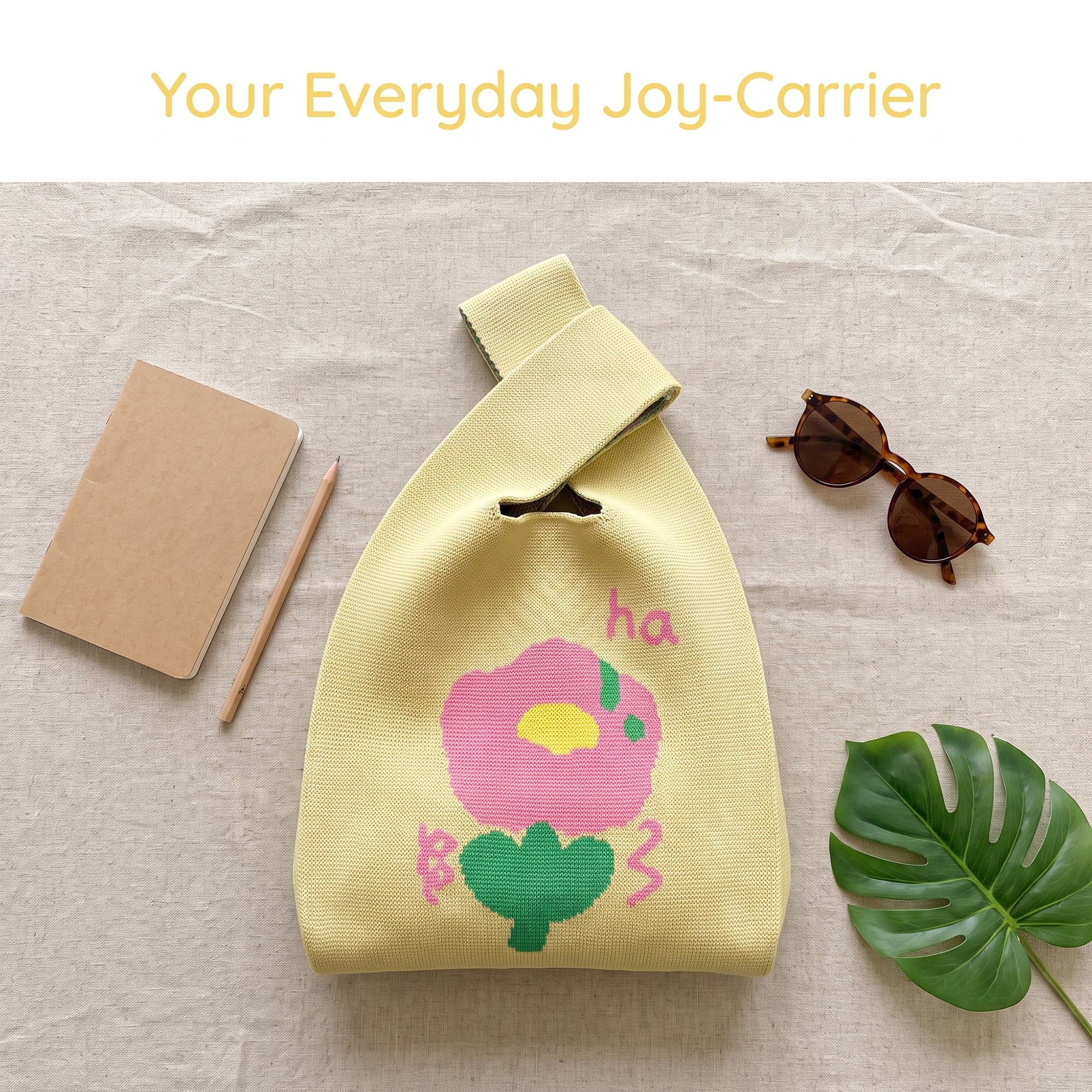 Unique Bargains Cute Cartoon Gift Bags with Handles for Parties 7.5" x 13.4" Flowers