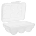 thumbnail image 1 of Huevera portátil para acampar, a prueba de golpes y antiroturas, de plástico transparente, ideal para picnics al aire libre y viajes, 1 of 7