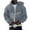 Dark Gray, variant on Men's Hoodies Pullover Sweater Trend Embroidery Casual Hop Sweater Cardigan Coat Fall Clothes Tops Hooded Sweatshirts Navy 2XL