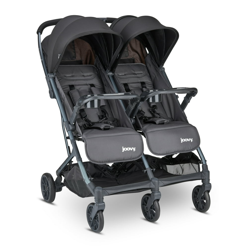 Joovy® Kooper X2, Compact Double Stroller in Iron