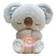 thumbnail image 3 of Muñeco de peluche para bebé, oso que respira, juguete para dormir relajante para recién nacidos, nutria, juguete para niños, compañero de sueño musical, muñeco con luz y sonido, regalo, 3 of 5