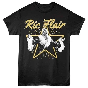 Ric Flair The Star Black Wrestling Shirt | eBay