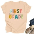 thumbnail image 1 of TSADFHJI Chemise Noire à Manches Longues pour Femmes Mode Décontractée Imprimée Col Rond Manches Courtes Chandail T-Shirt m Beige, 1 of 4