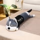 thumbnail image 3 of Juguetes de peluche de Husky largo para niños y niñas, cojín de dibujos animados para dormir, muñecas de animales de peluche suaves, almohada de amor para perros, regalo de 140cm, 3 of 5