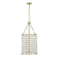 thumbnail image 2 of Warm Brass Six Light Pendant from the Byron Collection, 2 of 5