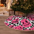 thumbnail image 6 of Kdxio Halloween Pumpkins Print Christmas Tree Skirt Christmas Xmas Tree Skirts Mat for New Year Holiday Christmas Party Decorations-36", 6 of 7