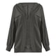 thumbnail image 5 of Chaquetas y abrigos casuales con capucha de manga larga para mujer Chaqueta holgada informal de color liso con cuello redondo y manga larga Chaqueta casual con capucha de manga larga para mujer Top de, 5 of 7