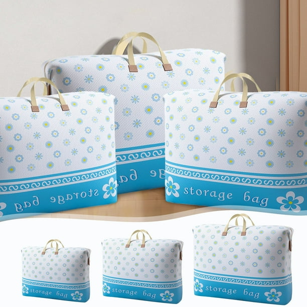 Bolsa de almacenamiento de invierno, bolsa de almacenamiento de edredón, impermeable, resistente al frío, diseño moderno, para hogar, almacenamiento de temporada, tejido no tejido, organizador de