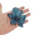 thumbnail image 4 of Unique Bargains 2 Pcs Hair Clip Elegant Flower Hair Clips for Women Blackish Green, 4 of 5