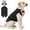 D, variant on Pet Dog Cat Tuxedo Suit Jacket, Formal Ceremonial Wear, Perfect for Wedding Party Special Occasion, Elegant Adjustable Outfit All Breeds