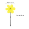 thumbnail image 2 of HLONK 6Pcs  Garden Yard Decors Wind Spinners Outdoor Windmill Pinwheels (Random Color), 2 of 6