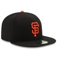 thumbnail image 3 of Men's New Era Black San Francisco Giants Game Authentic Collection On-Field 59FIFTY Fitted Hat, 3 of 5