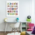 thumbnail image 3 of Stupell Industries Boho Whimsical Alphabet Novelty Painting Gallery Wrapped Canvas Art Print Wall Art, 36 x 48, 3 of 8
