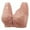 Rose Gold, variant on Bras for Women,Front Open Button Up Comfortable Traceless Lace Plus Size Gathered Drop Cup Bra,Sports Bras for Women,Beige,XL
