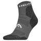 thumbnail image 3 of HEAD Calcetines de senderismo unisex, paquete de 2 - Hiking All Climates Quarter 2P, calcetines deportivos, logotipo Gris 39-42, 3 of 4