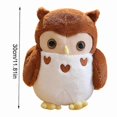 thumbnail image 2 of Owl Stuffed Animal Stuffed Owl Plush Toy 12inch Huggable Owl Plush Owl For Babies Toddlers Kids Owl Stuffed Animal Doll, 2 of 5